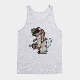 Pooping Burrito Tank Top